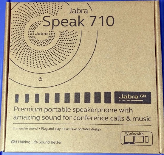 Jabra Speak 710 UC Wireless Speaker |Bluetooth SpeakerPhone thumbnail 2